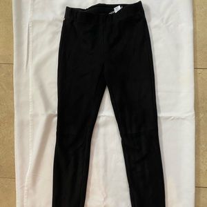 Tahari suede jeggings